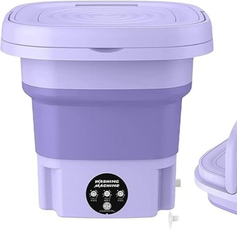 Portable Purple Washing Machine